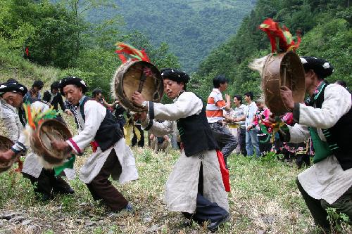 資料圖:《羊皮鼓舞》 資料圖:《羊皮鼓舞》